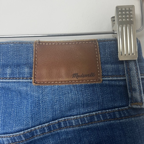 Madewell 9" High-Rise Skinny Jeans in Bonita Wash Side-Slit Edition Size 25 - Picture 13 of 16